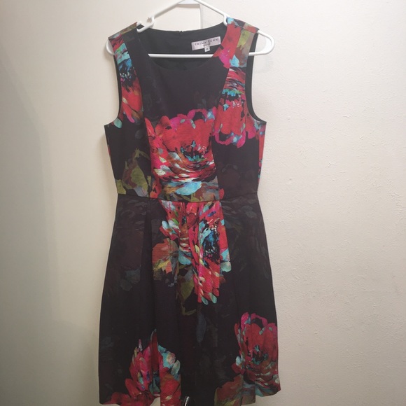 Trina Turk floral dress size 8 - Picture 1 of 3